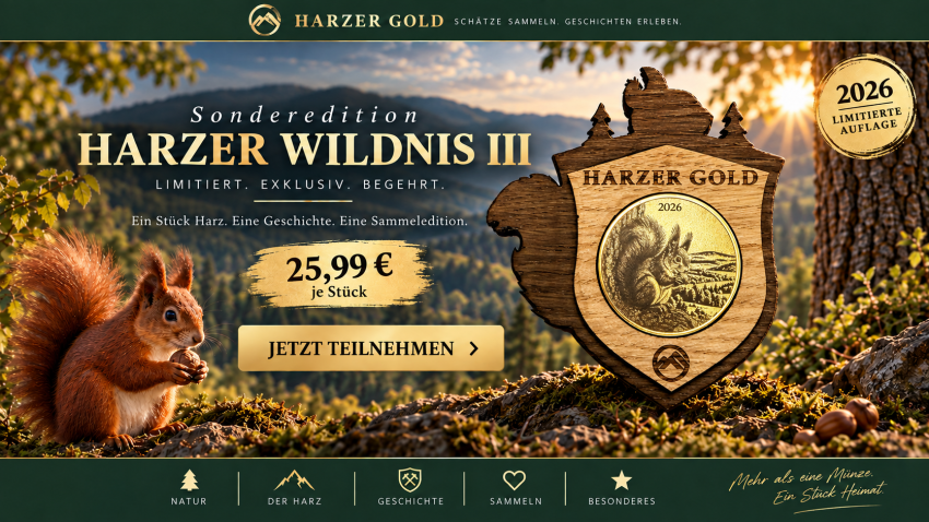 website-promo-xmas2026B Harzer Gold - Entdecke den Harz und starte noch heute deine Sammlung - Harzer Gold